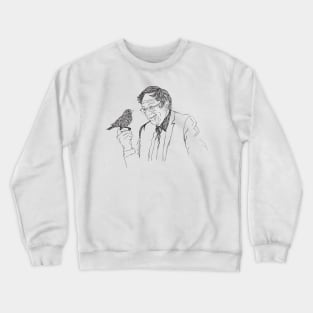 Bernie Sanders & Bird Crewneck Sweatshirt